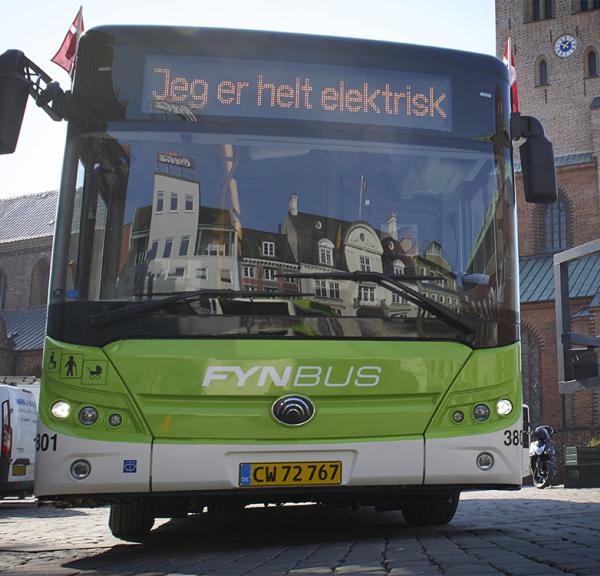 Elektrisk bybus i Odense